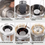 Luxury Smokeless Charcoal Grill - Image 5