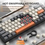 60% Dual Mode Bluetooth & 2.4Ghz Wireless Mechanical Keyboard - Image 4